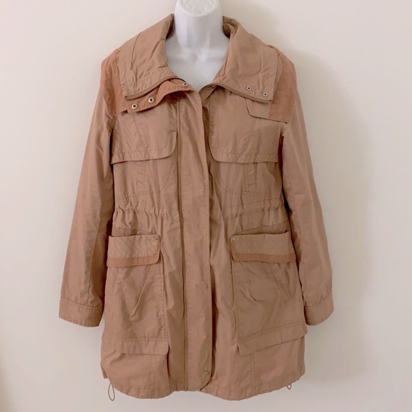 Dusty rose zip-up jacket - Picture 2 of 8